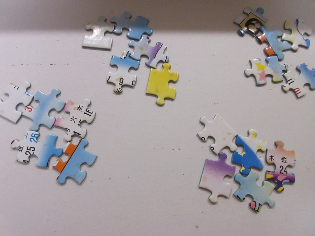 【中古品】スヌーピーカレンダージグソーパズル　1994年版 1000ピース