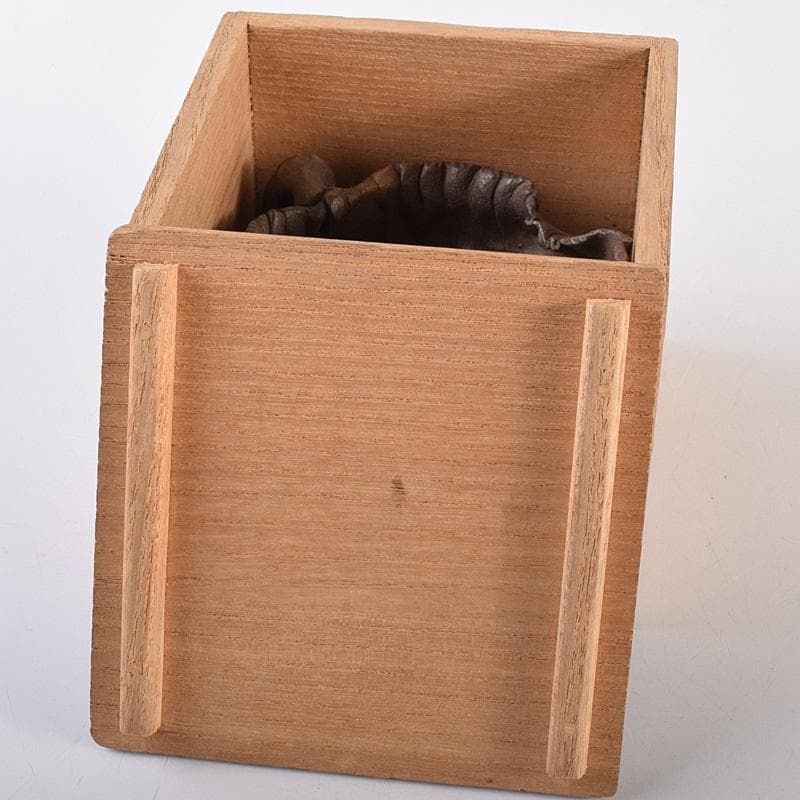 煎茶道具　南蛮手　手造　湯冷　在銘　時代箱　M　R7601