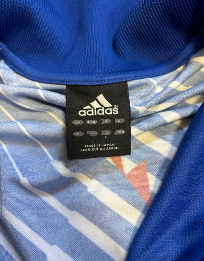アディダス 日本代表　トラックジャケット　ユニ　ドーハの悲劇　復刻版