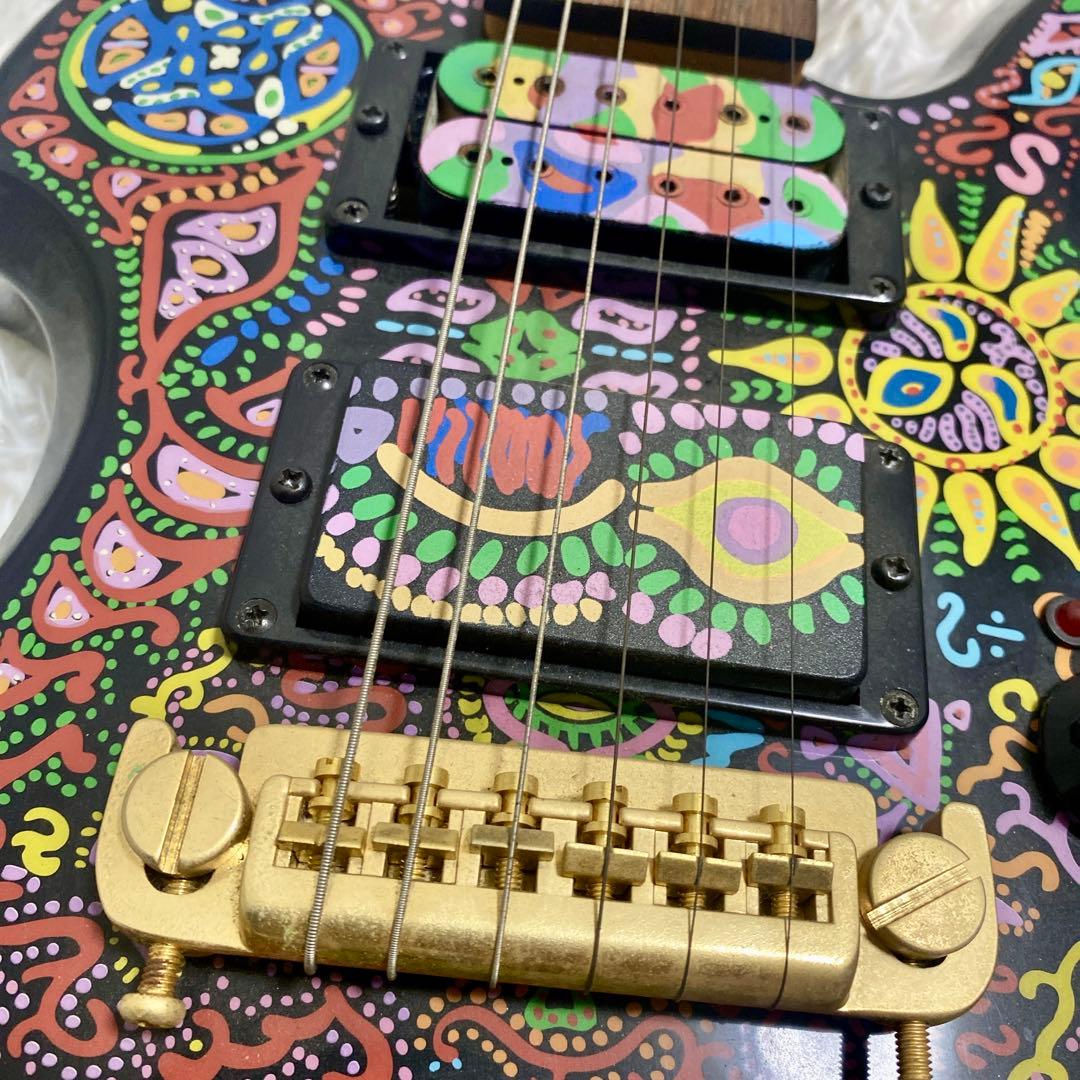 希少 FERNANDES ミニエレキギター MG-Jr hide モデル