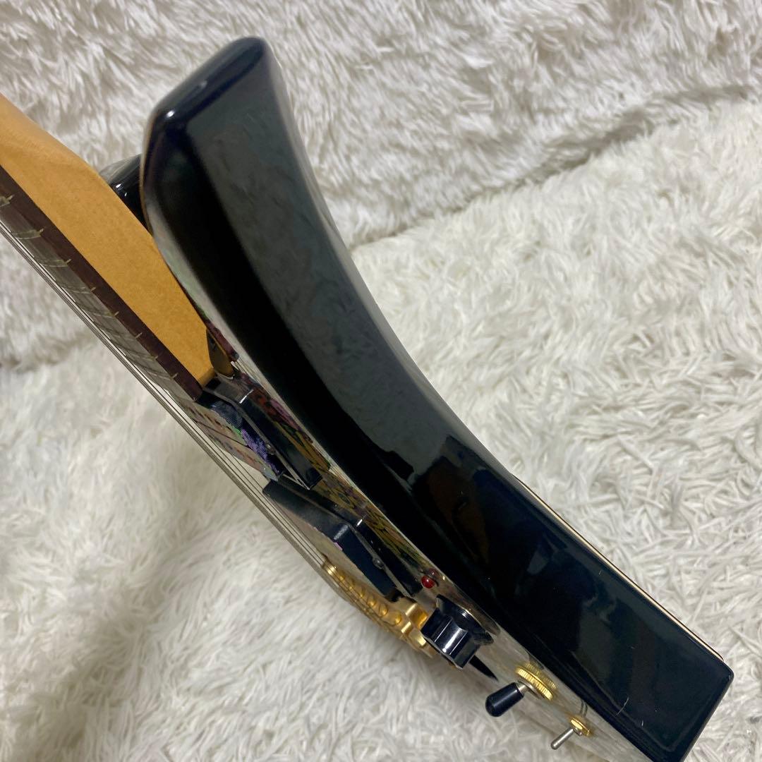 希少 FERNANDES ミニエレキギター MG-Jr hide モデル