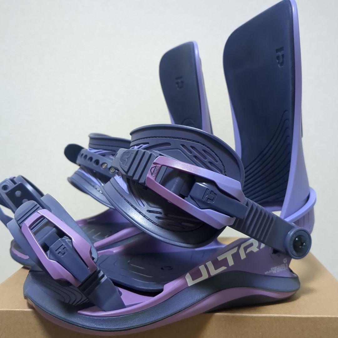 UNION ULTRA スノーボードビンディング S パープル