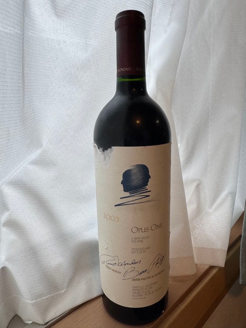 2003 Opus One Napa 赤ワイン 750ml