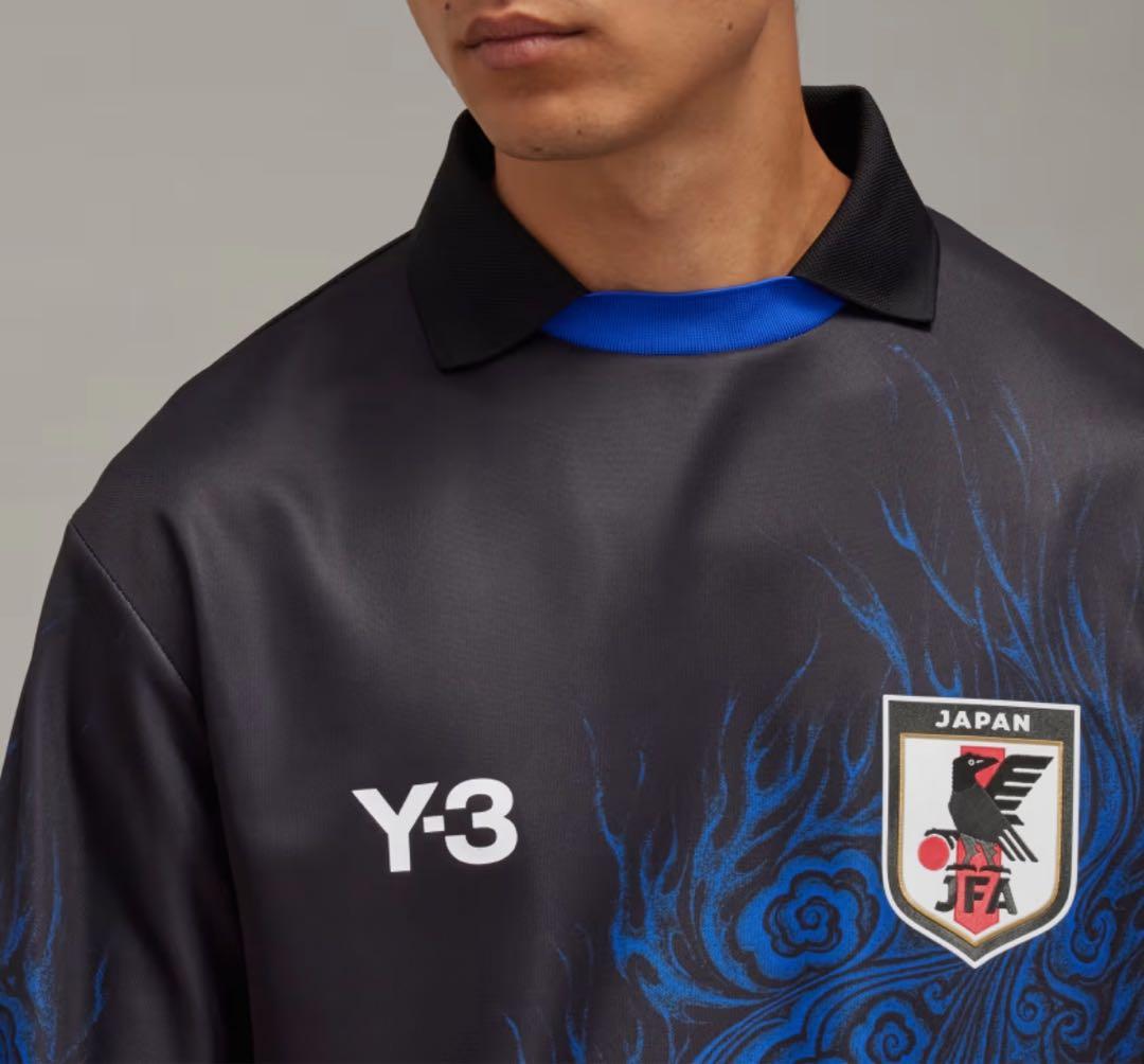 Y-3 サッカー日本代表 CW 長袖Tシャツ Lサイズ　ヨージヤマモト