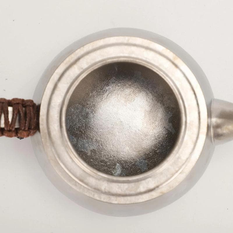 純Ti 急須 小 ティーポット お茶ポット 350mlI 軽量 IH オール熱源