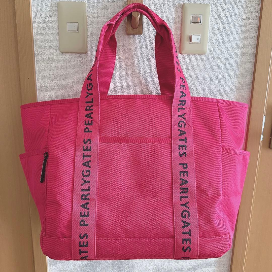 【美品】パーリーゲイツ　ロッカーバッグ　PK【翌日発送】