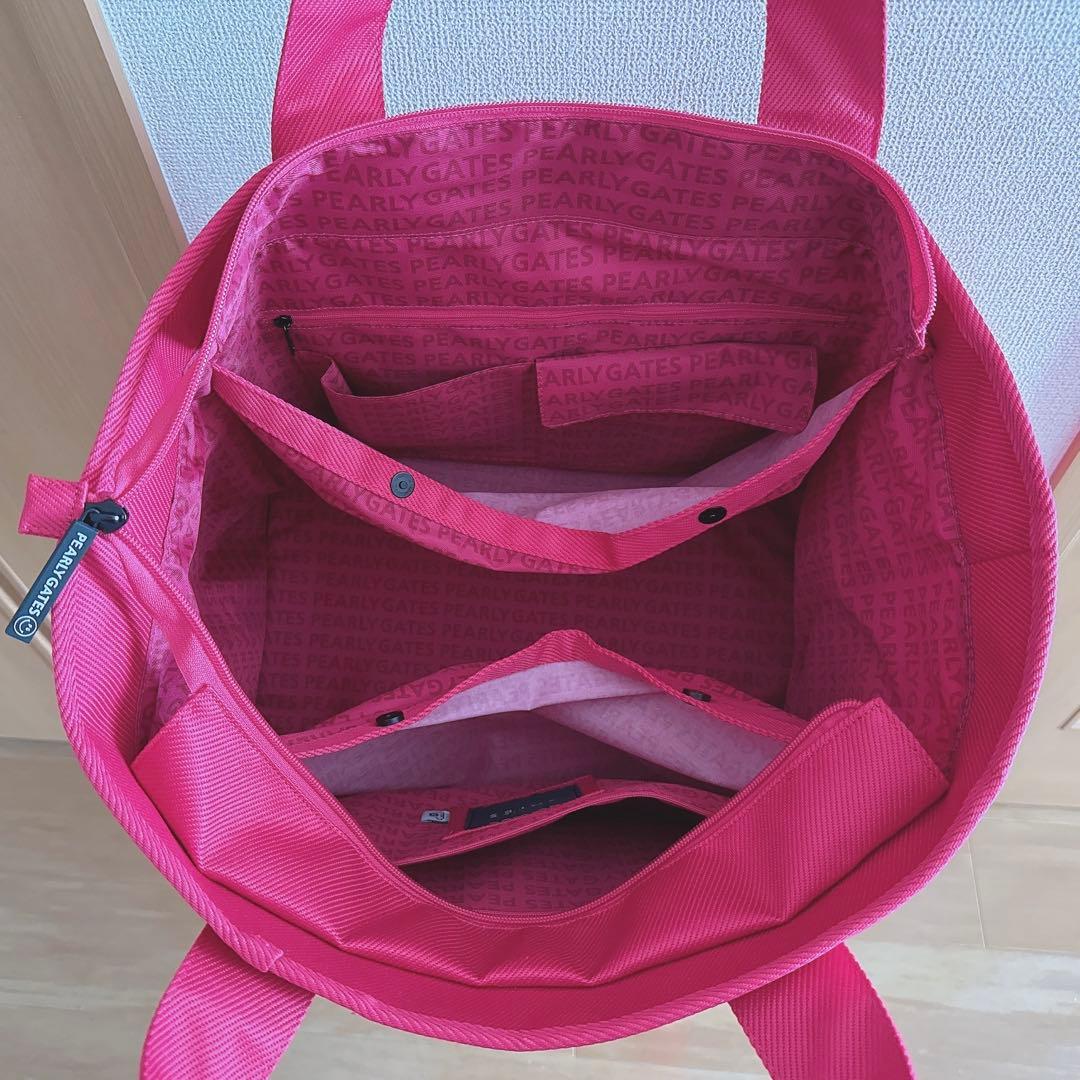 【美品】パーリーゲイツ　ロッカーバッグ　PK【翌日発送】