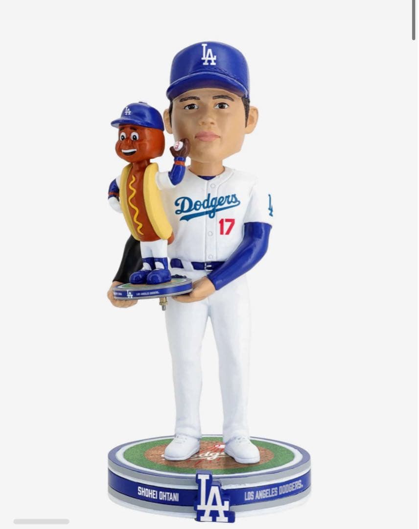 ワールドチャンピオン　優勝セール　ドジャース 大谷翔平 ボブルヘッド 55