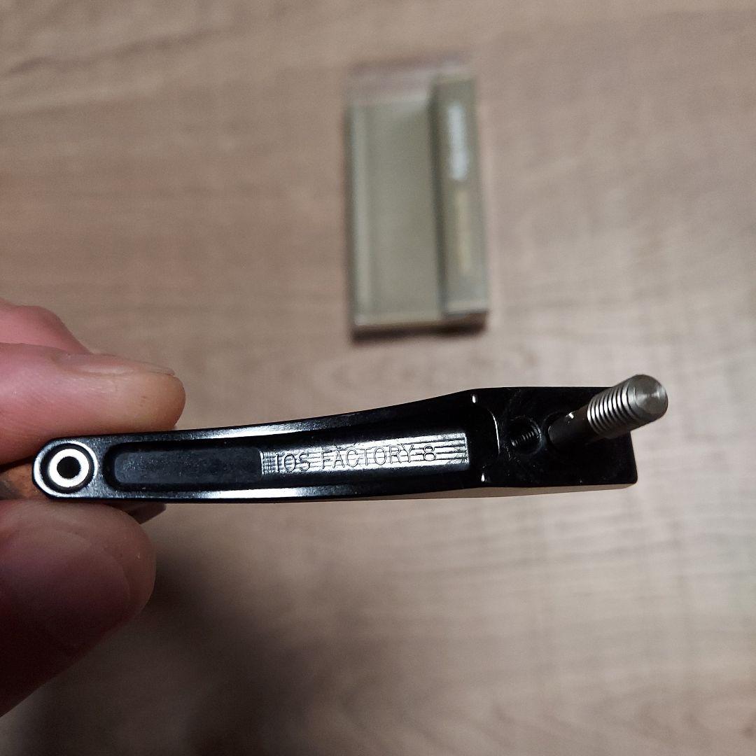 IOS FACTORY カーディナルハンドル　花梨ウッドノブセット