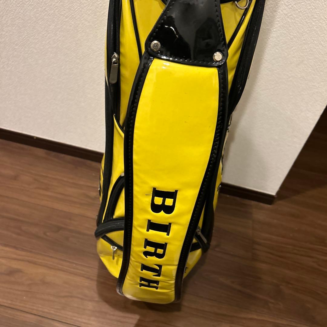 BIRTH バース キャディバッグ ゴルフバッグ エナメル ドラゴン ９型