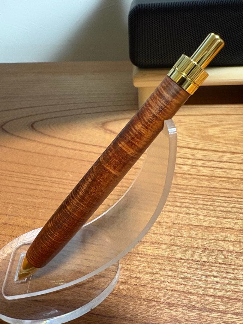 520超極上　サイアミーズローズウッド　シアメース　　木軸シャーペン　ボールペン