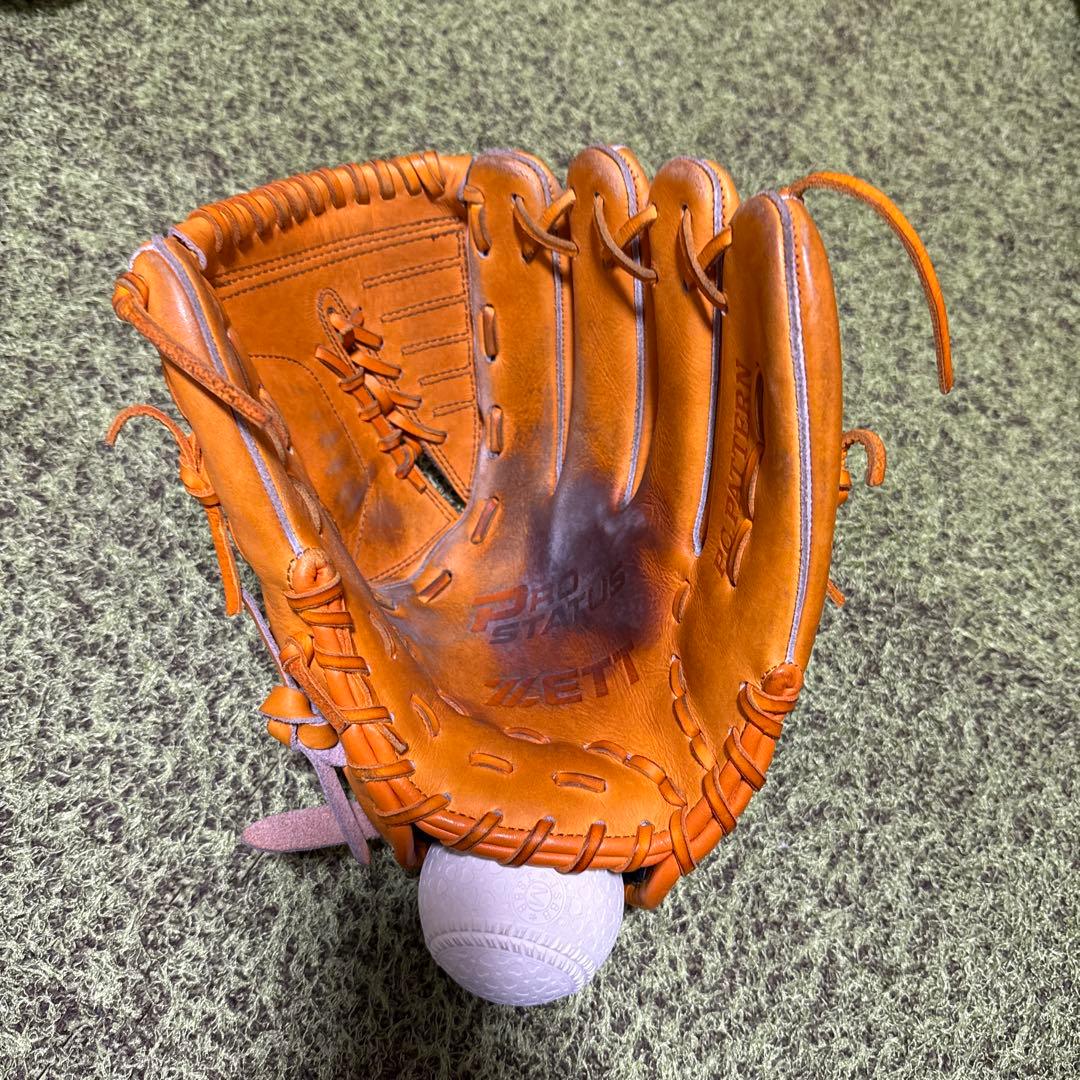 ゼットzett 一般軟式用 投手用グローブ
