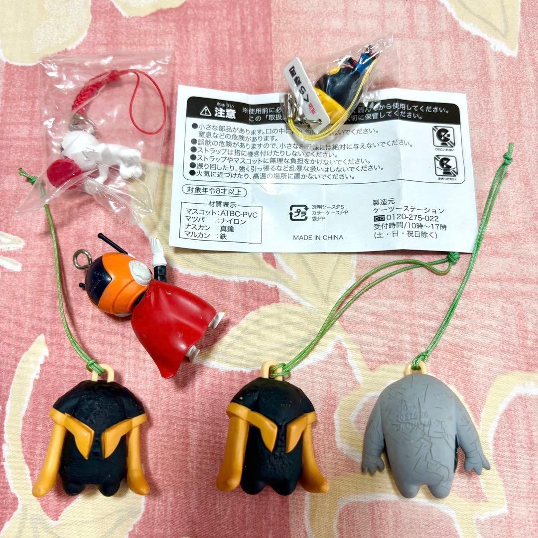 多種ストラップ【エヴァンゲリオン ぷちえゔぁ◆綾波レイ・使徒・碇シンジ】7点