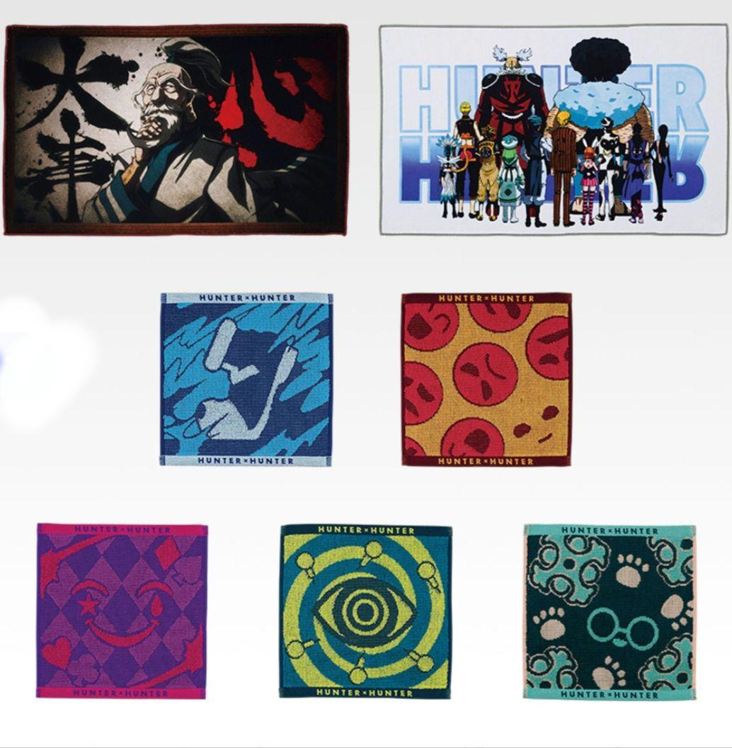 人気ハンターハンター　一番くじ　イルミパリストンレオリオジンJ賞、K賞、L賞