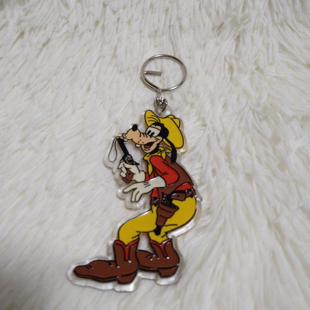 ディズニー　グーフィー　アクリルキーホルダー　レトロ
