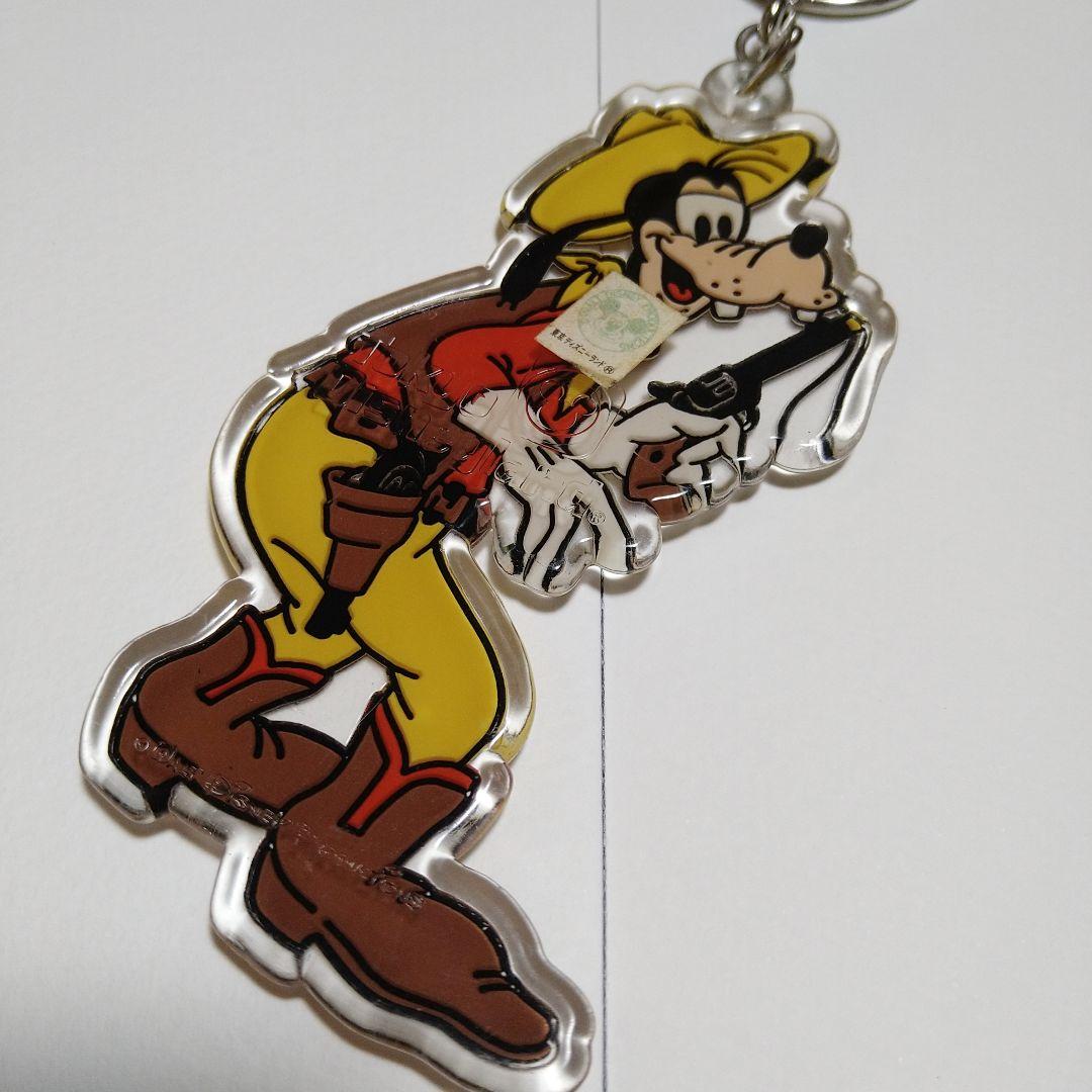 ディズニー　グーフィー　アクリルキーホルダー　レトロ