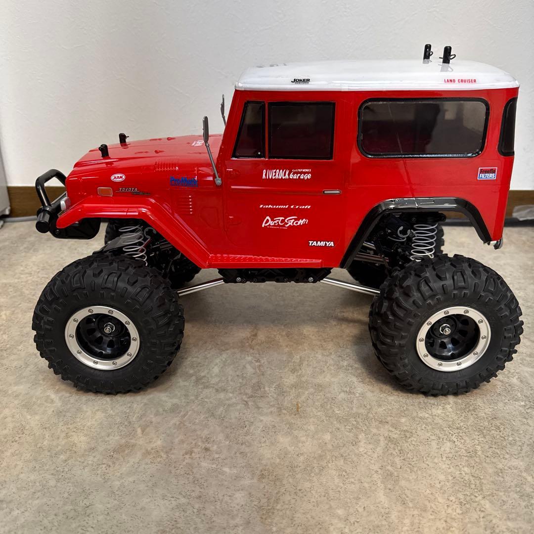 タミヤ トヨタランドクルーザー(CR-01)ロッククローリング用シャーシ