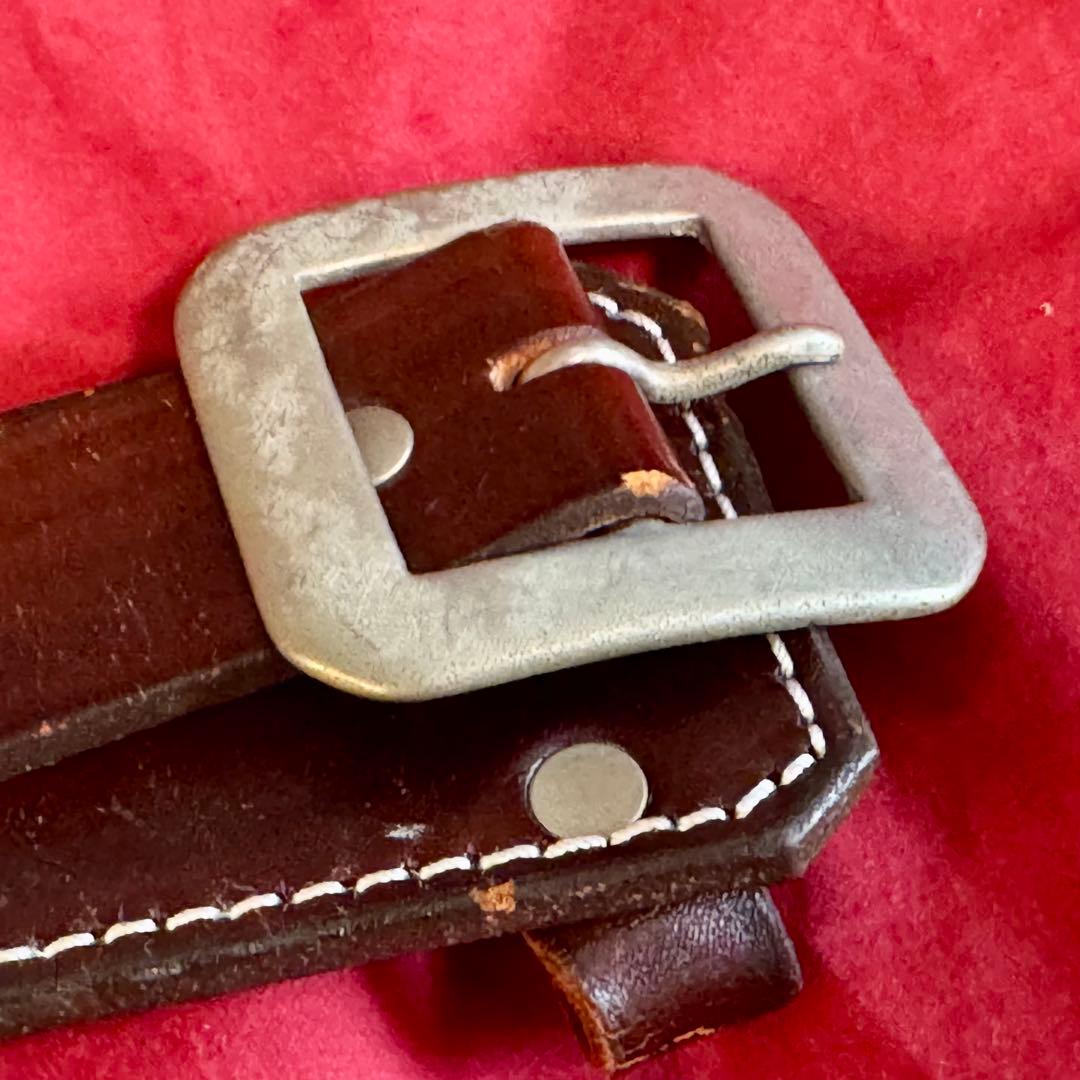 整備済 革製 彫刻付き ウェスタン ガンベルト ホルスター コルトSAA用