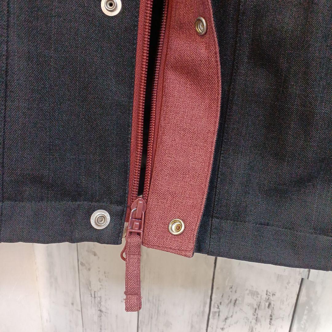 美品⭐ダブルエーハードウェア赤みブラウン&ブラック2色使い⭐Sサイズ(大きめ)