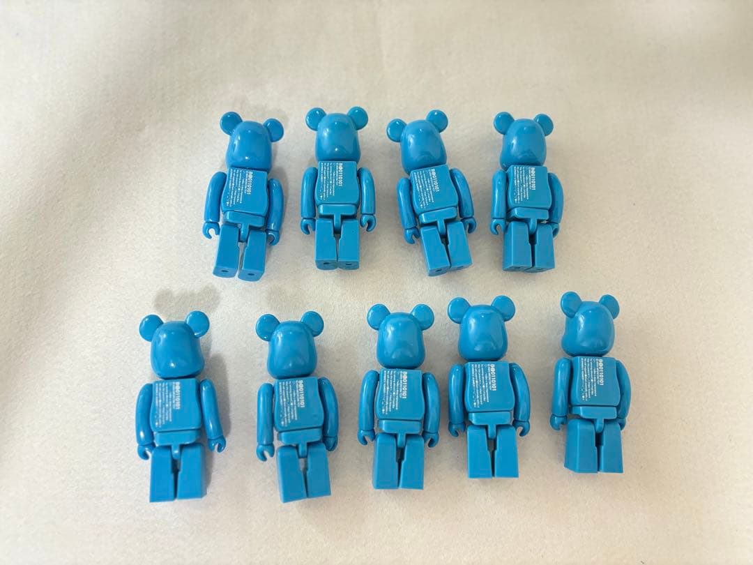 b ベアブリック シリーズ41　ベーシック R 9体　100%