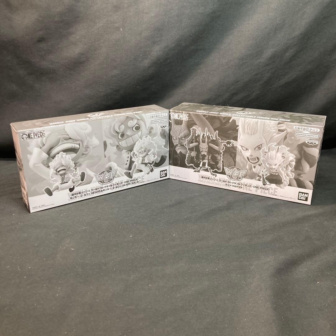 【新品未開封】ジャンプワールドコレクタブルフィギュア ルフィ、カイドウ&ヤマト