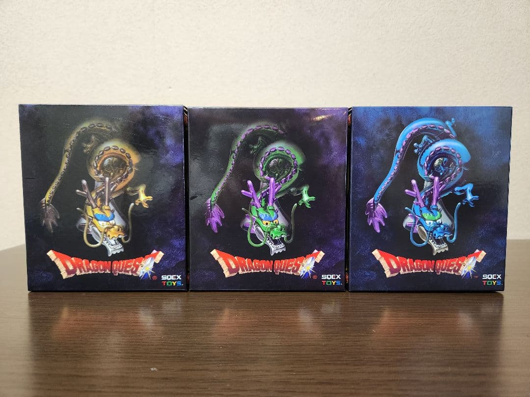 ドラクエメタリックモンスターズ　しんりゅう、スカイドラゴン、スノードラゴン