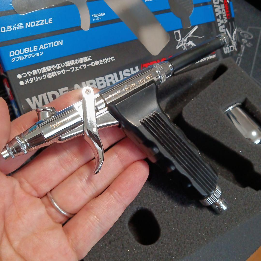 タミヤ　スプレーワークHG エアーブラシ　ワイド　0.5mm トリガー