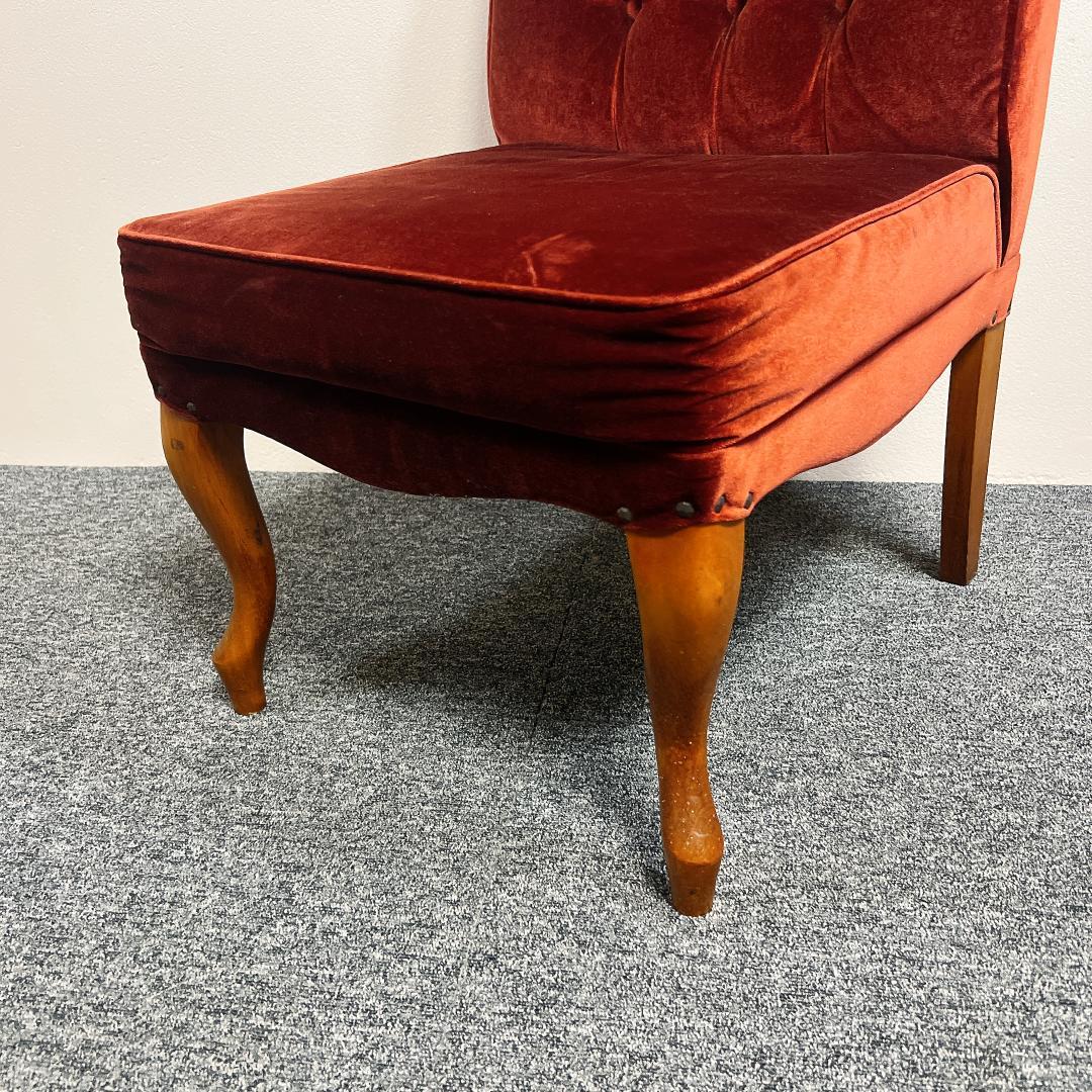 オートの椅子　アンティーク　レトロ　昭和　ダイニングチェア　デスクチェア