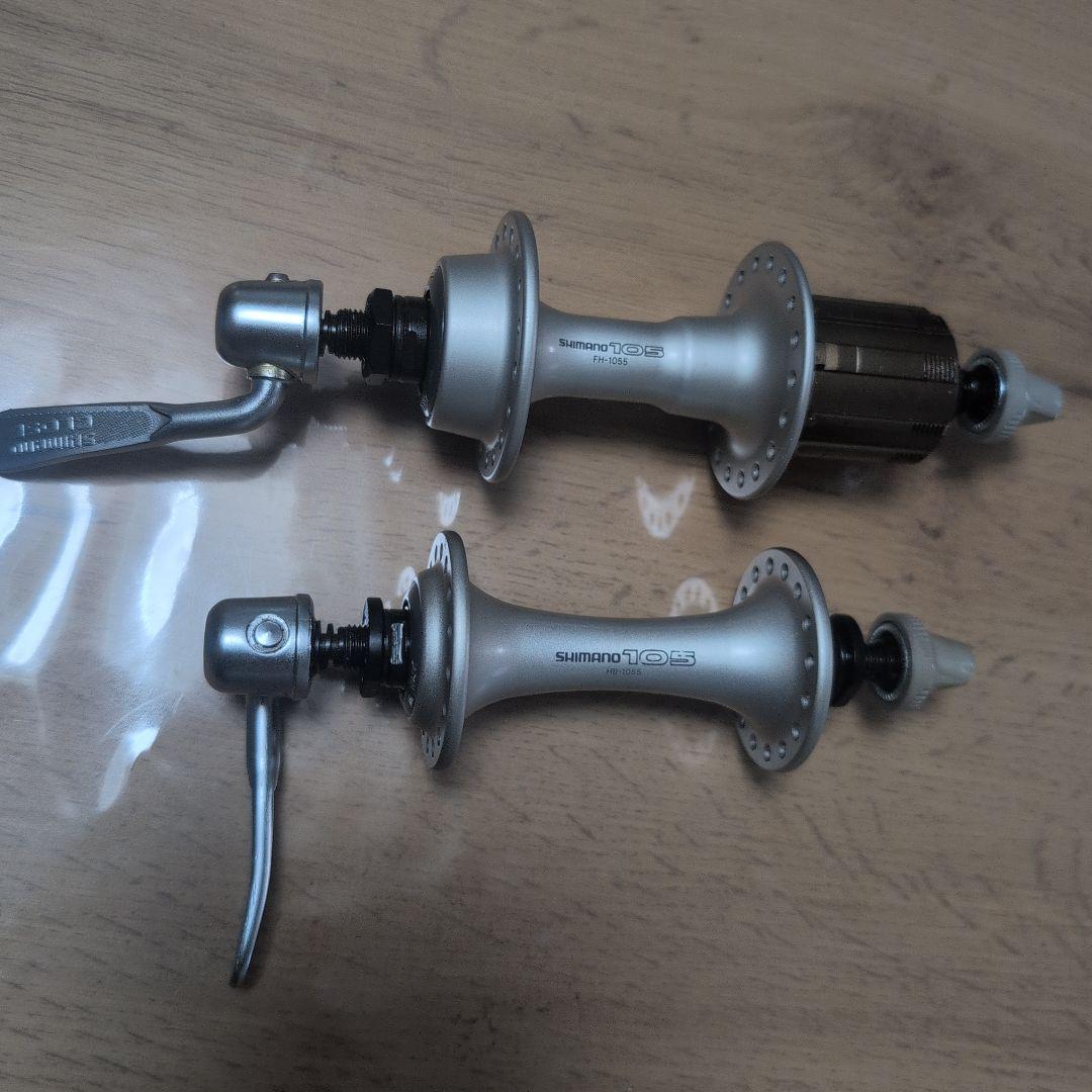 SHIMANO 105クランク、105ブレーキ、105ハブ、Santeブレーキ他