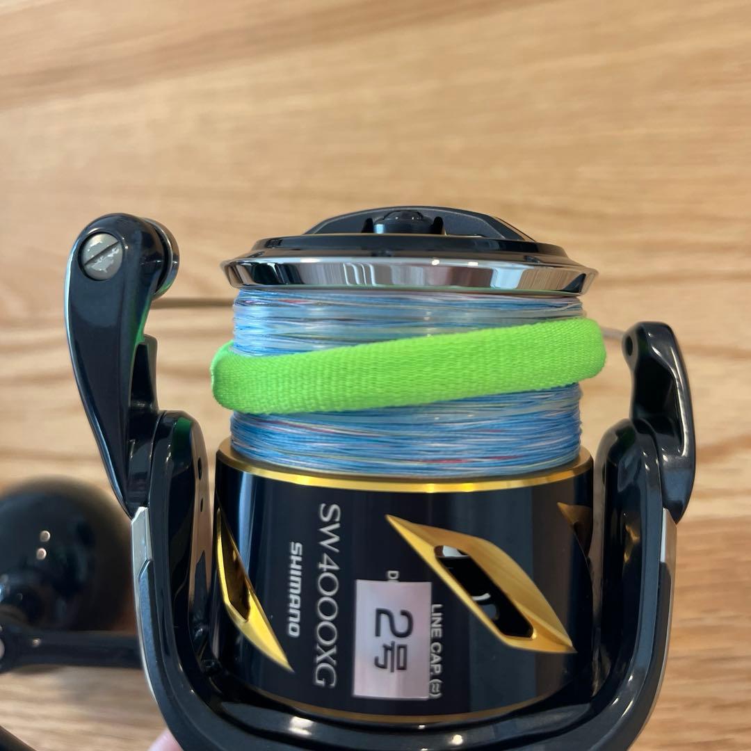 20ステラSW 4000XG + 4000XG替スプール