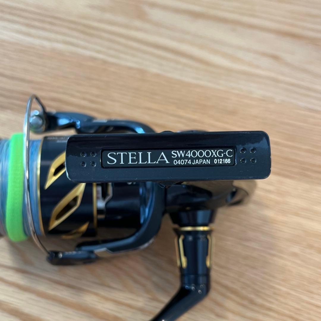 20ステラSW 4000XG + 4000XG替スプール