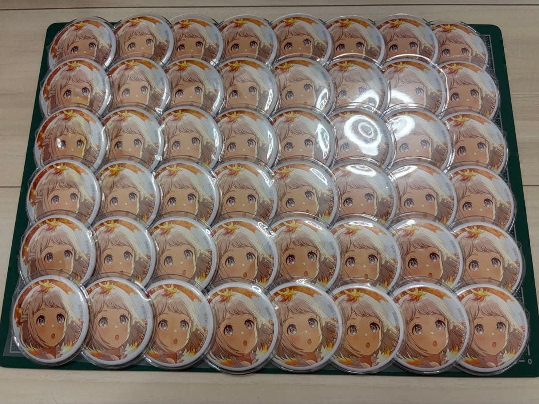 葛城リーリヤ 初心記念 缶バッジ 48個