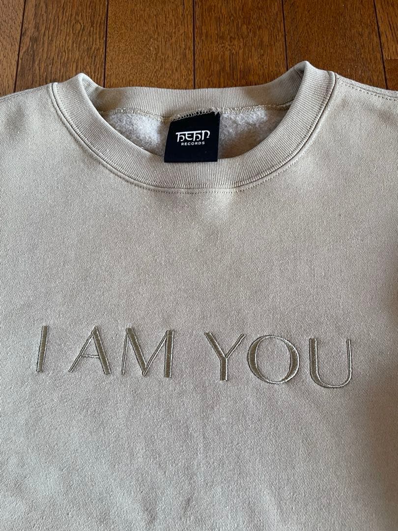 藤井風 I AM YOUトレーナー\"サイズS\"ベージュ軽量あったか