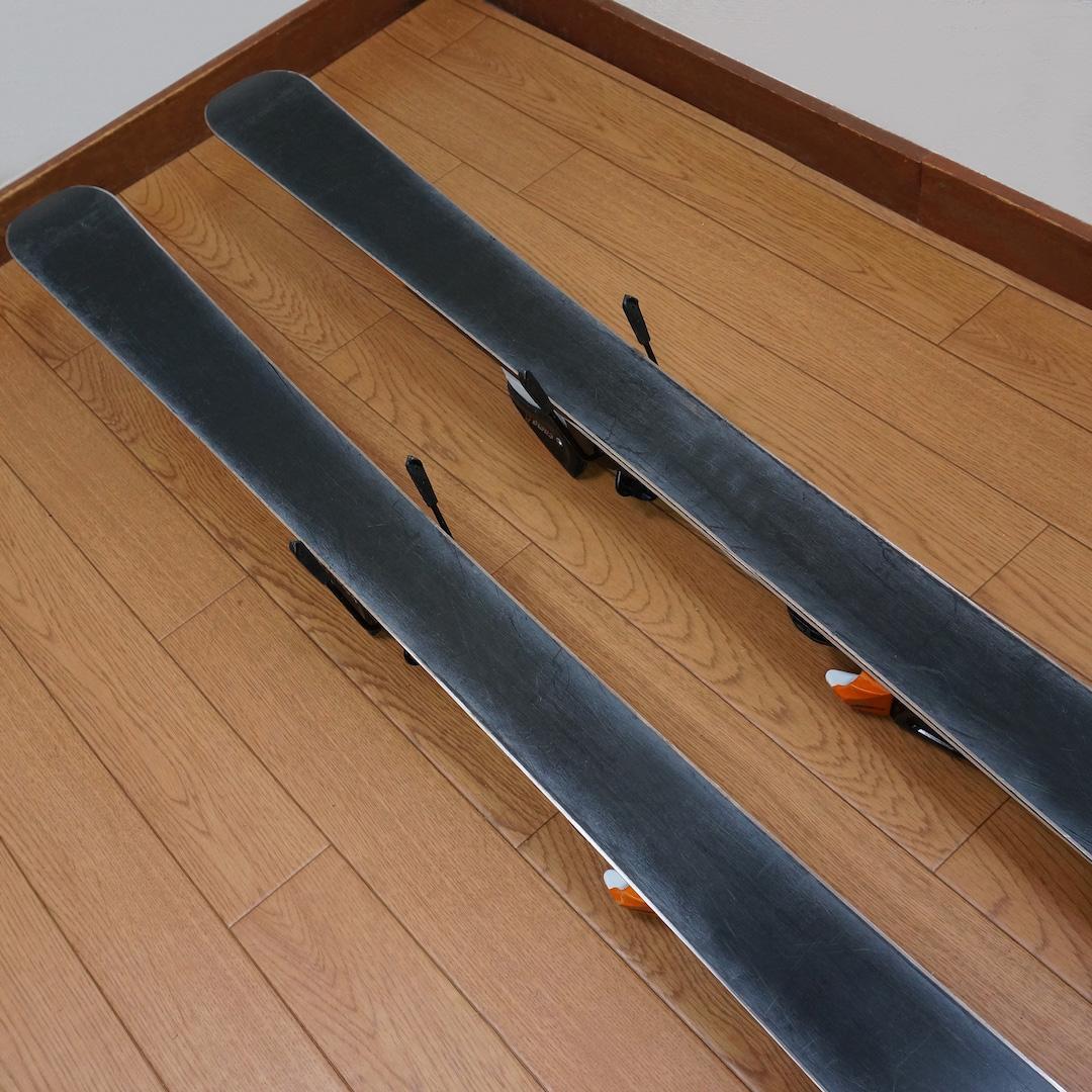 メンテ済 130cm 靴23.5cm ROSSIGNOL スキーセット