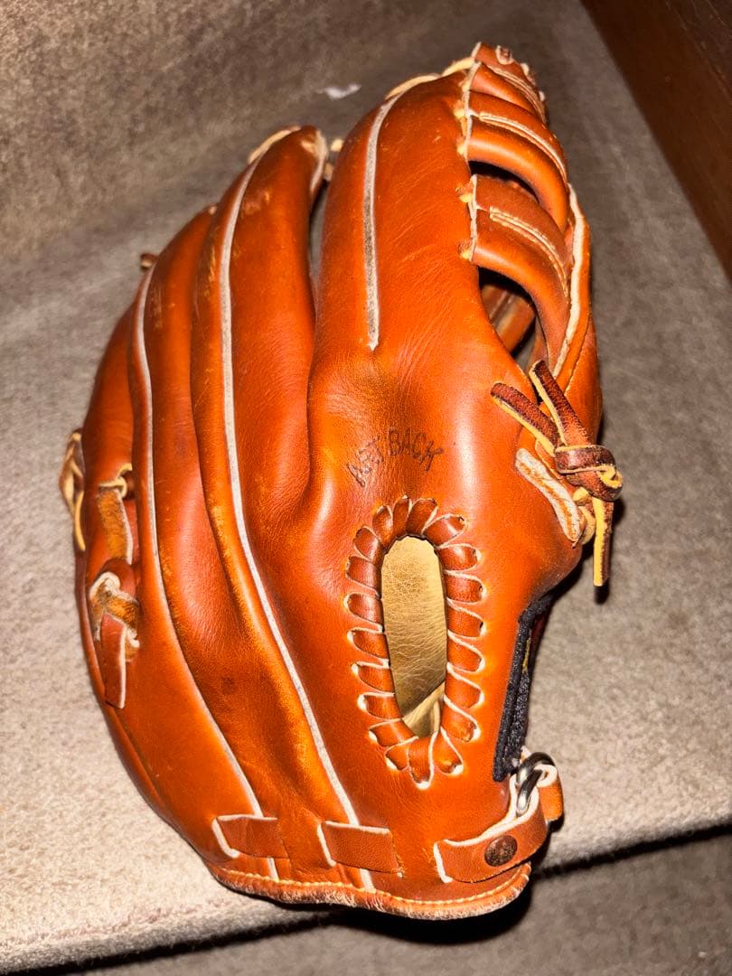 希少　当時物　ジャイアンツ吉村モデルZETT硬式外野手グローブ値下げ可