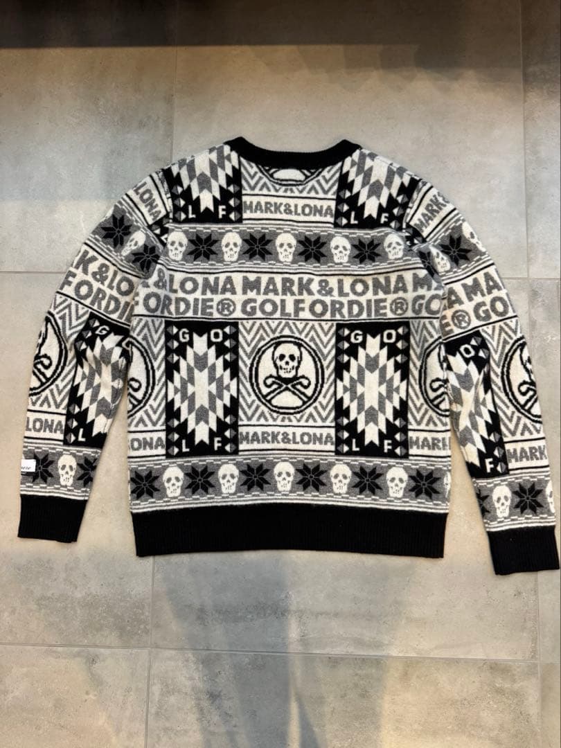 【美品】マークアンドロナ　カシミアニット　48(Ｌ)