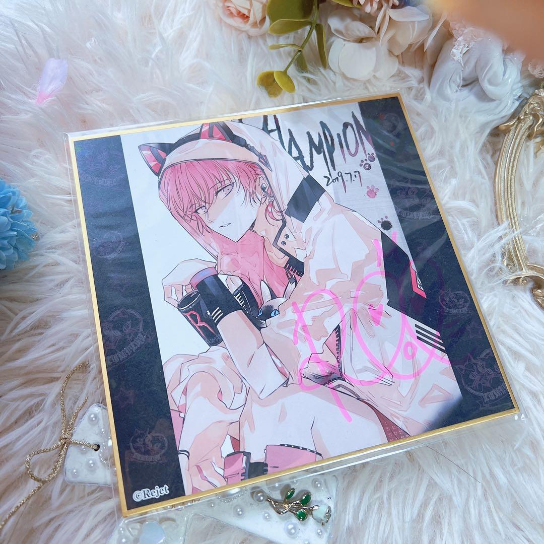 ディアヴォ 色紙 直筆サイン入り