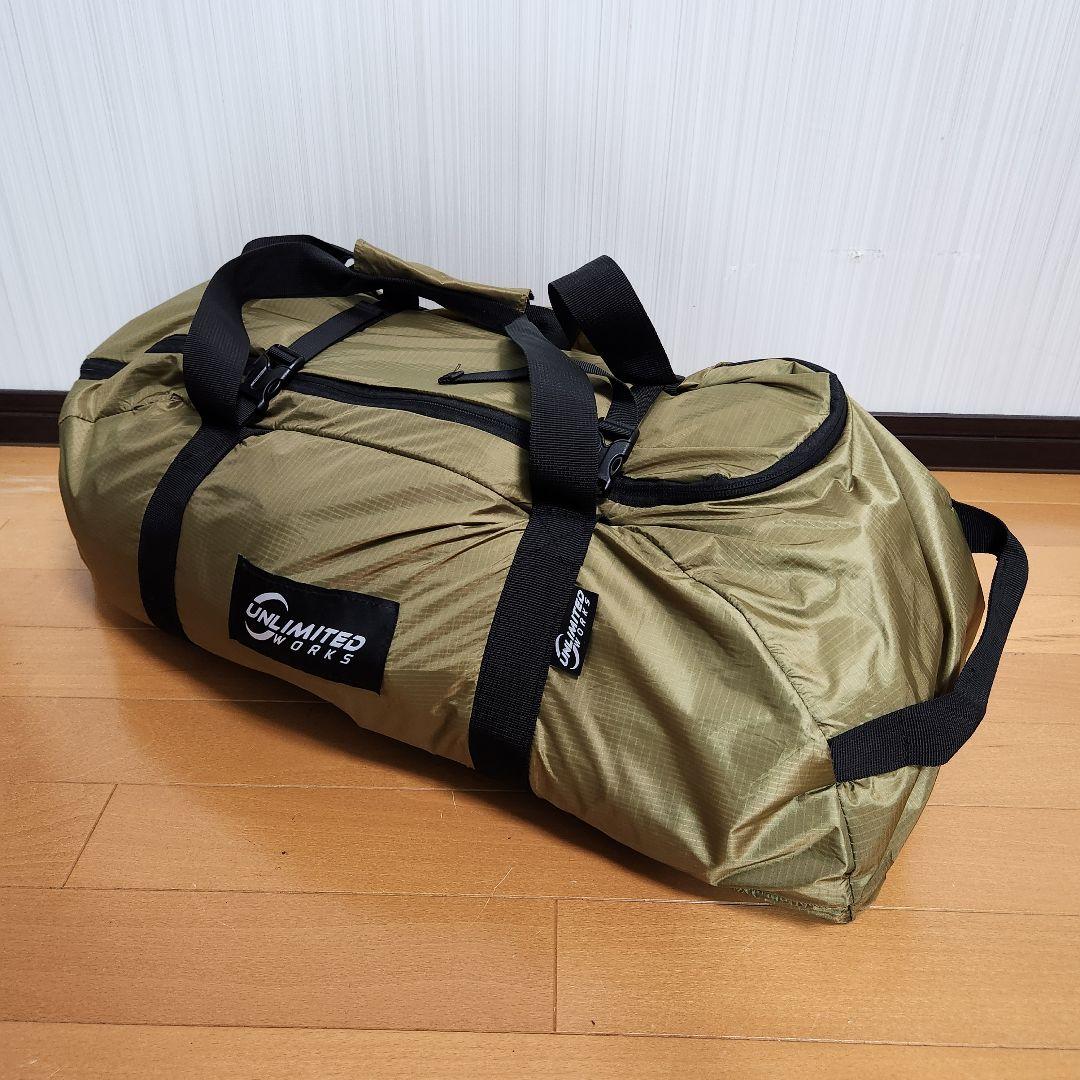 【新品】DOKICAMP ドーム型テントG2000 カーキ グランドシート付き