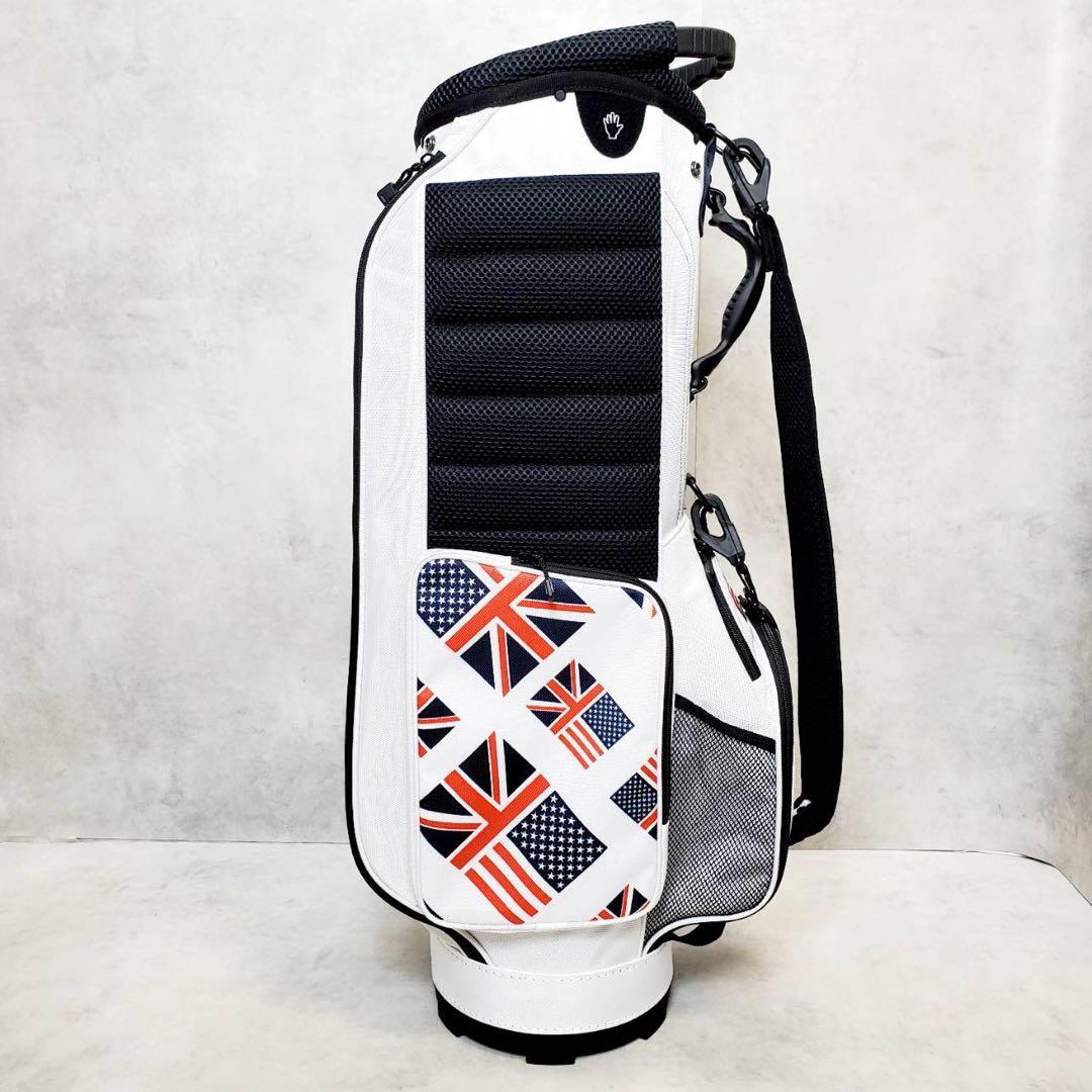 【極美品】サイコバニー ゴルフ キャディバッグ 9型 4分割 軽量モデル