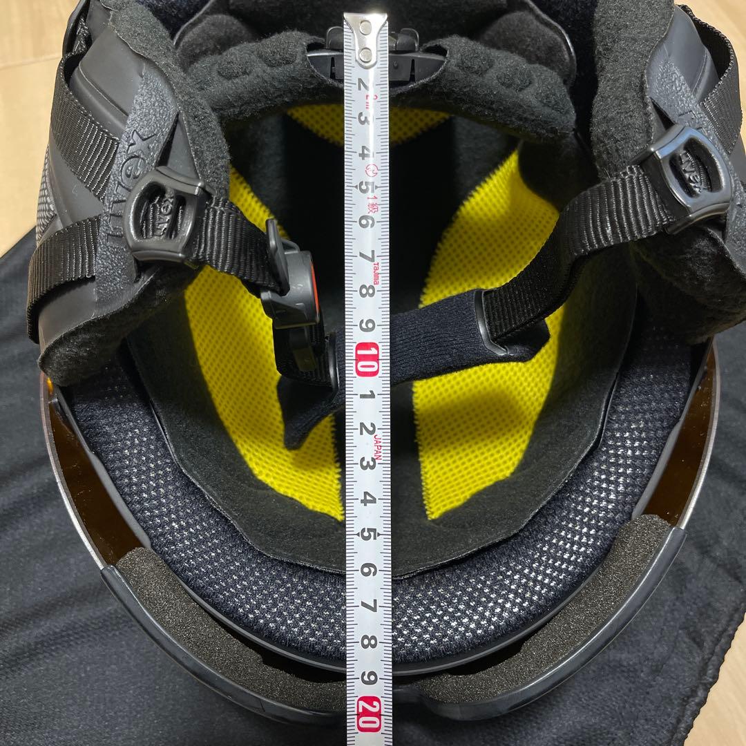 kabbｕｖｅｘｈｌｍｔ３００５７〜５９ｃｍブラックマットバイザー付き