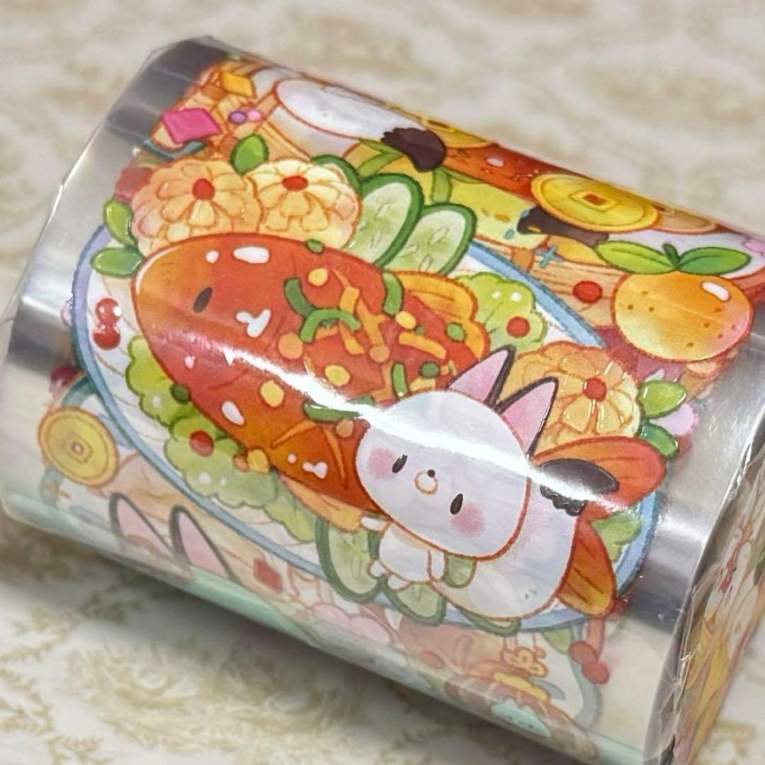 海外 PETテープ マスキングテープ おせち