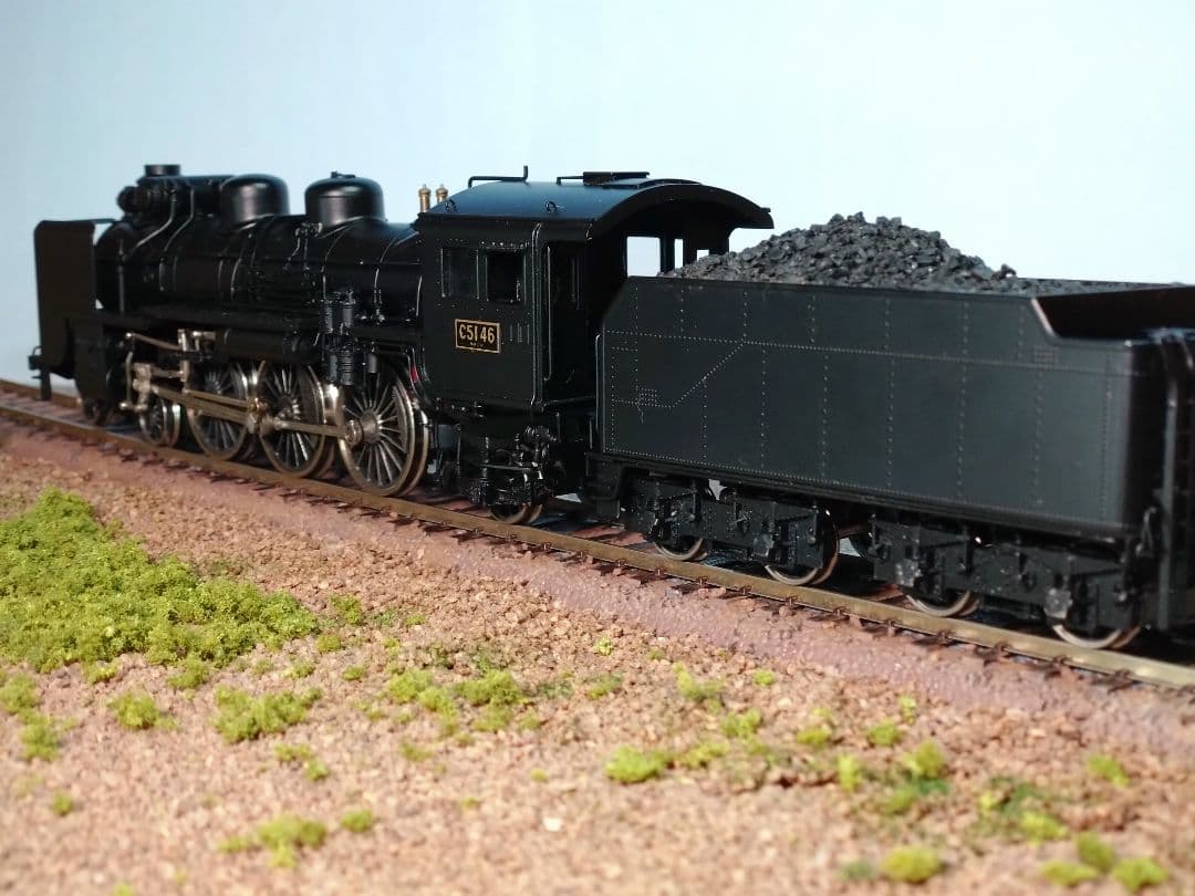 天賞堂　Ｃ５１形　蒸気機関車　(走行不可扱い)