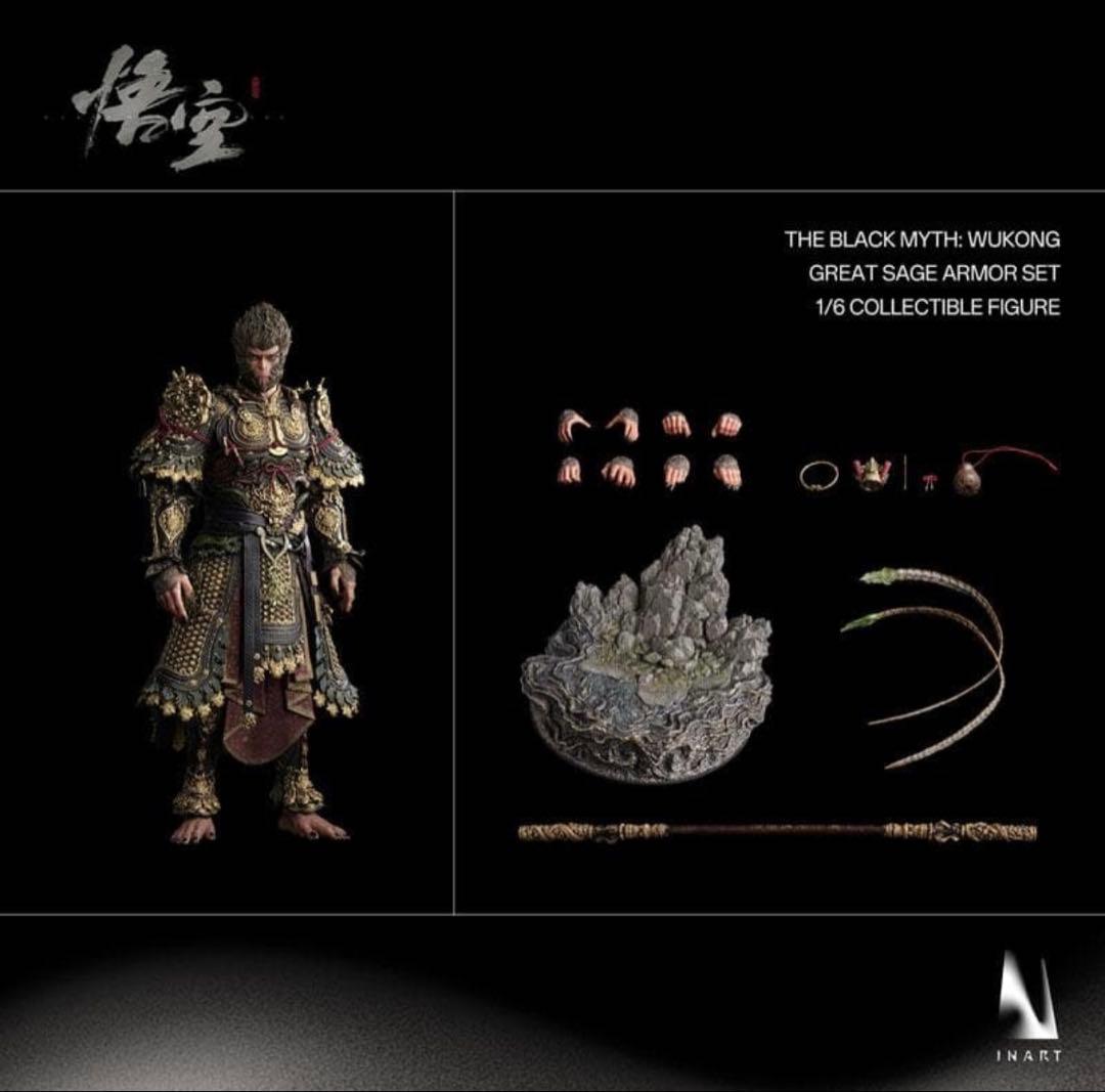 INART 悟空 Black Myth Wukong 1/6 フィギュア