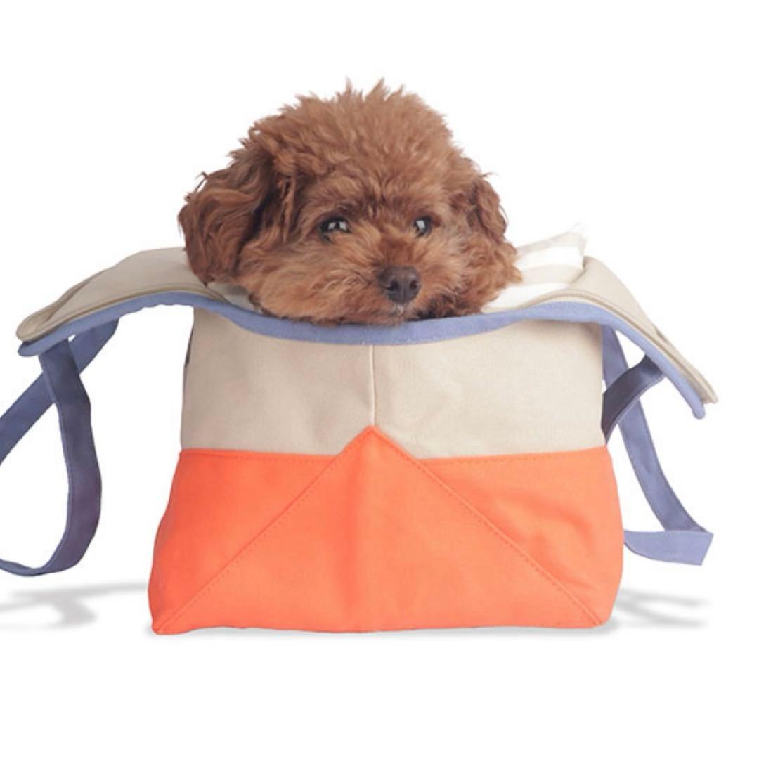 【新品】monchouchou Studio Bag ベージュ　犬用バッグ　韓国