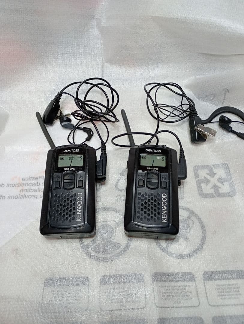 特定小電力トランシーバー KENWOOD LP20動作確認済もう1台オマケ付