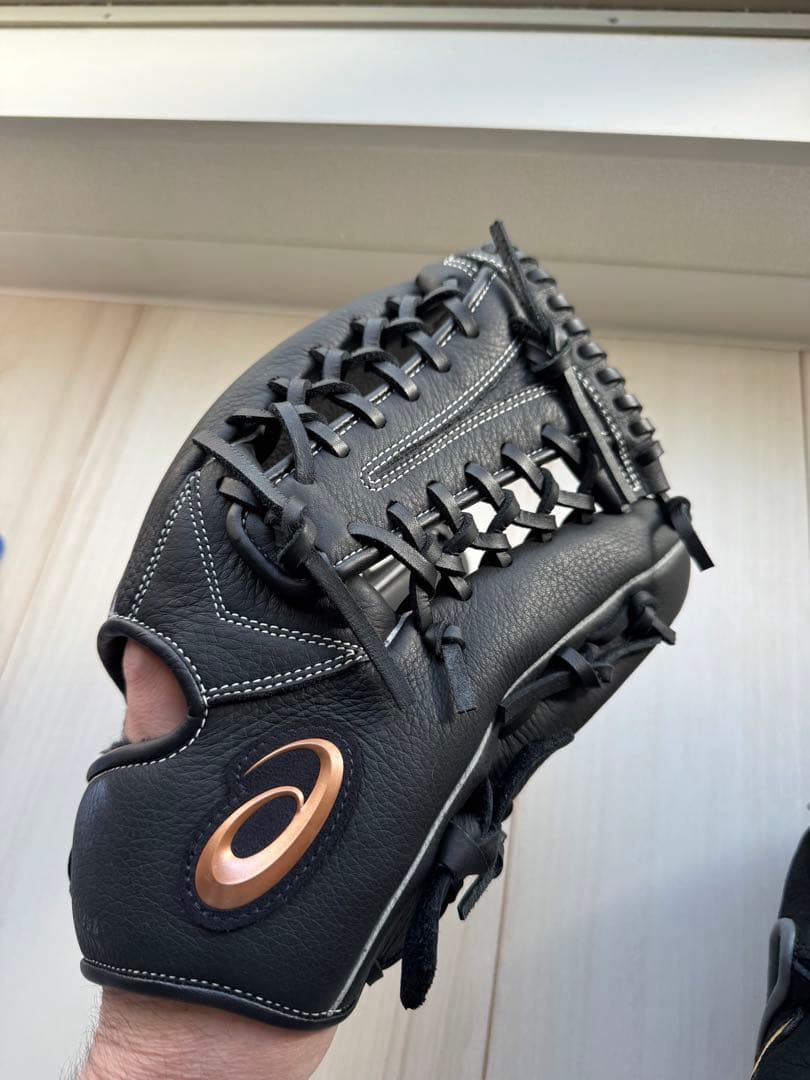 アシックス　ミズノ　グローブセット