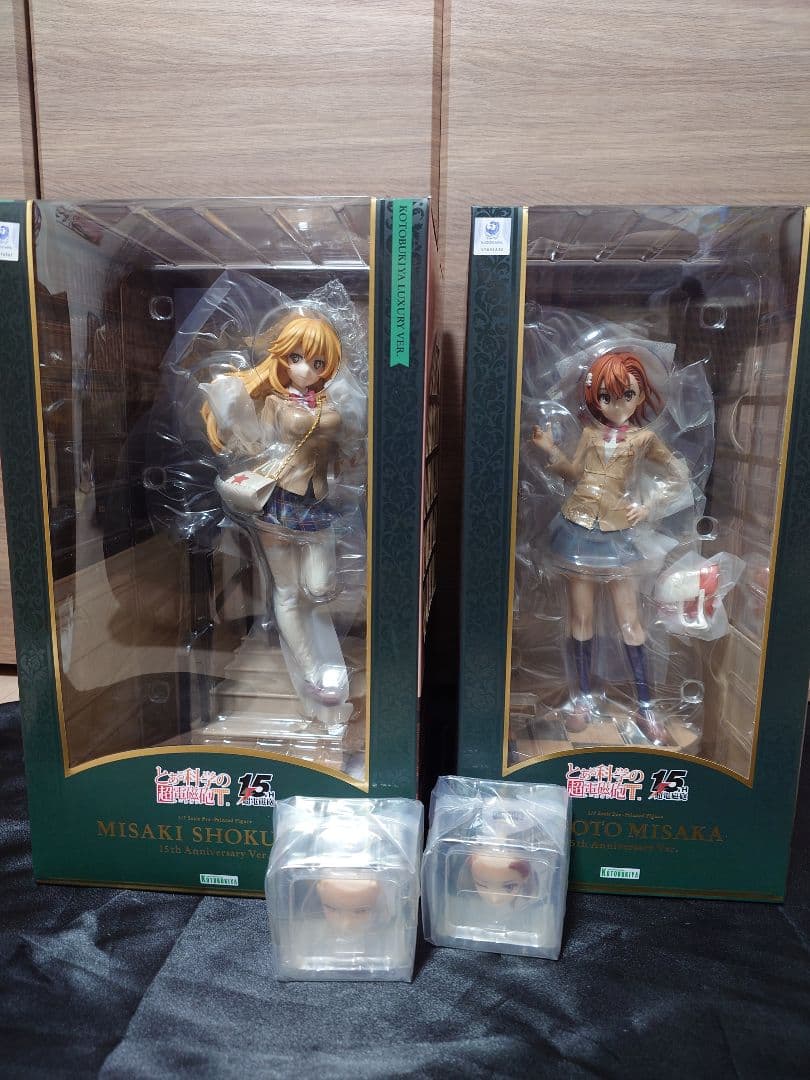 コトブキヤ 御坂美琴　食蜂操祈　 15周年記念Ver. フィギュア(特典付き)