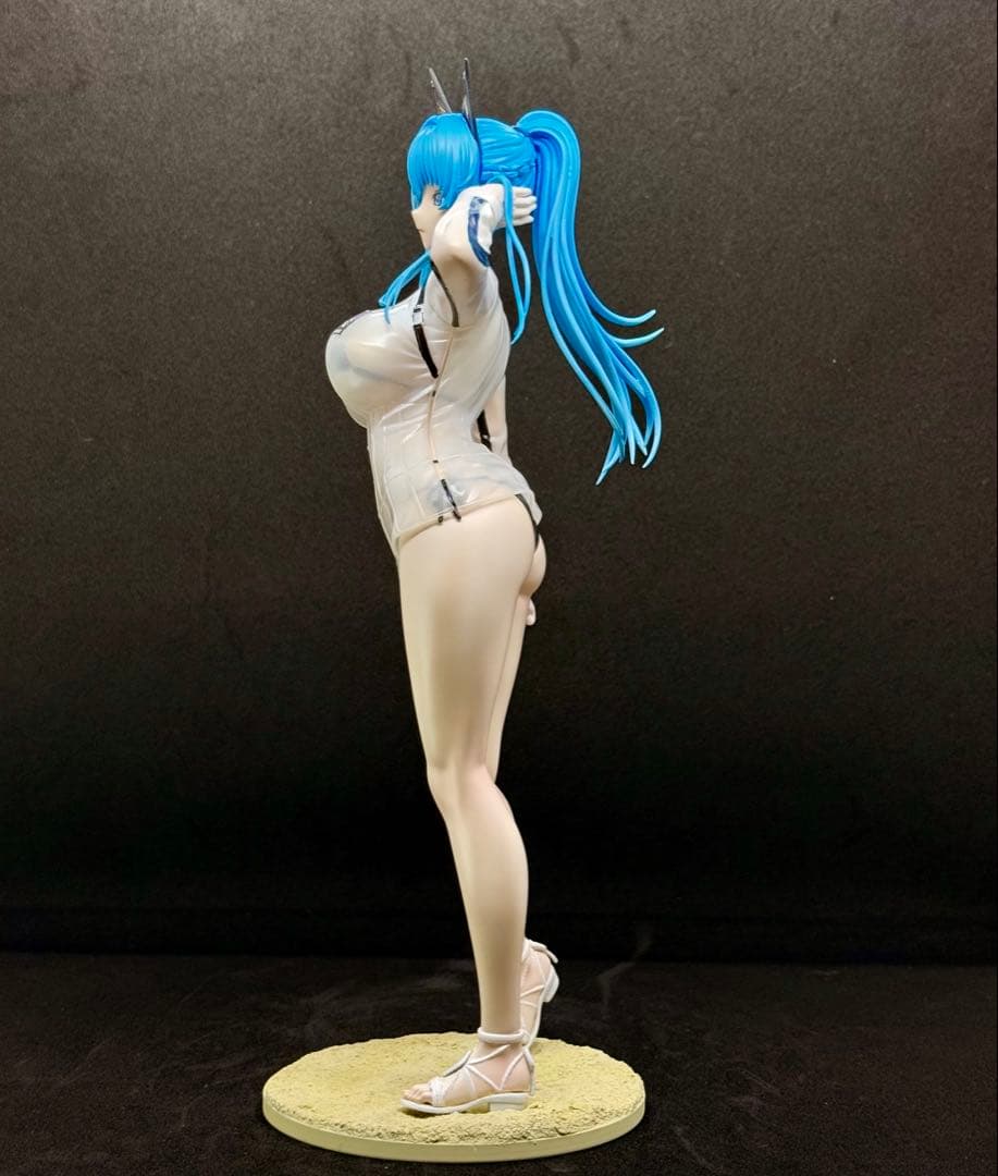 マ*7様 【ガレージキット完成品】勝利の女神 NIKKE ヘルム　アクアマリン