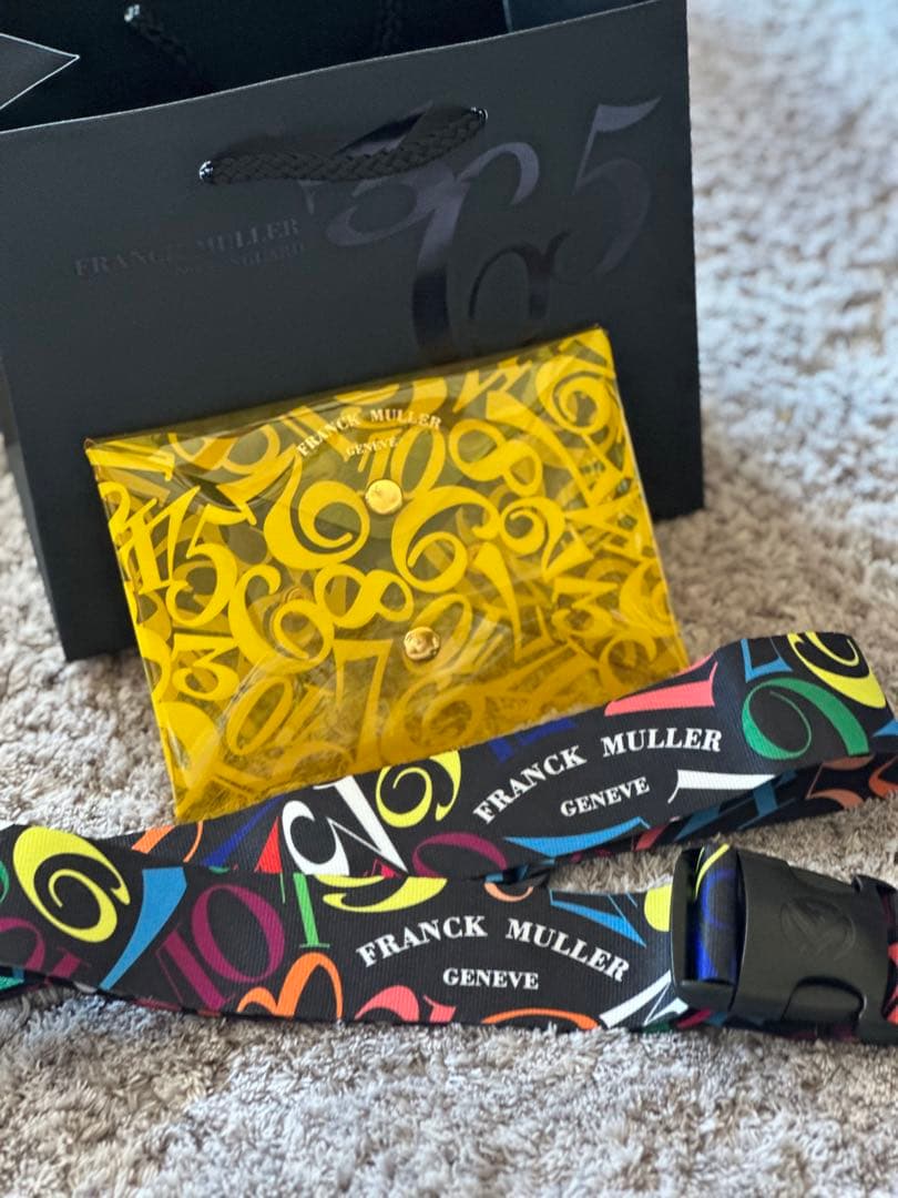 ⭐️羽田空港限定⭐️新品未使用フランクミュラースーツケースベルト黒