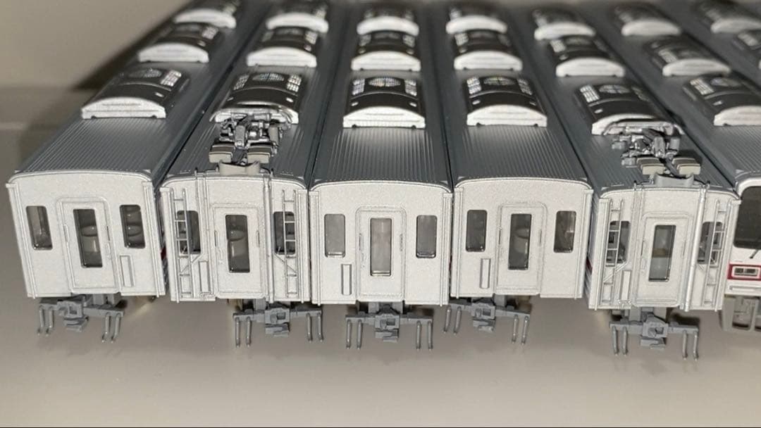 グリーンマックス 4085・4086 東武30000系 10両編成　現状です。